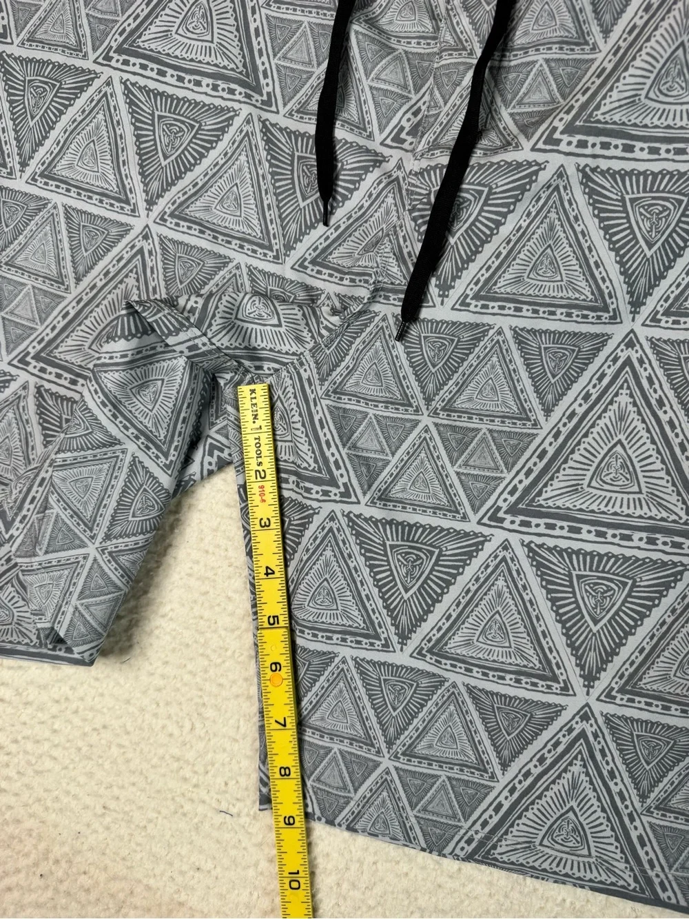 Hurley Phantom Sideways Boardshort Board Shorts Gray / Green Men's Size 40